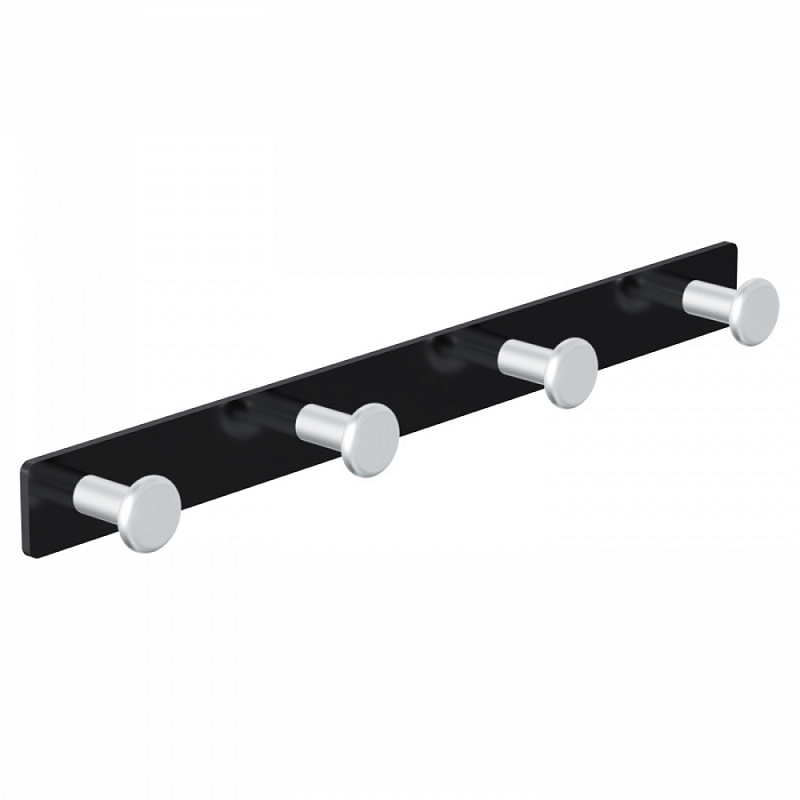 Крючки для полотенец Damixa Jupiter DA7735900 хром, 4 шт на планке