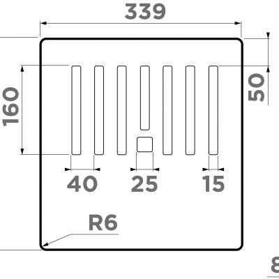 Разделочная доска Omoikiri CB-Kitagawa 86-LB-BL, 4999064