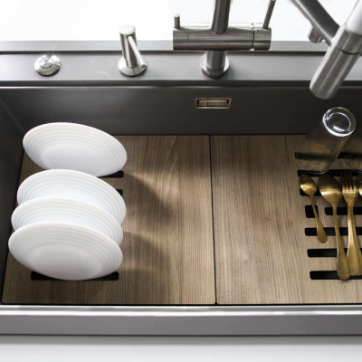 Разделочная доска Omoikiri CB-Kitagawa 86-LB-BL, 4999064