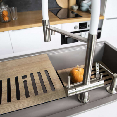 Разделочная доска Omoikiri CB-Kitagawa 86-LB-BL, 4999064