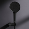 Душевой гарнитур AM.PM X-Joy F01185A022 держатель, шланг, лейка 3 режима, черный