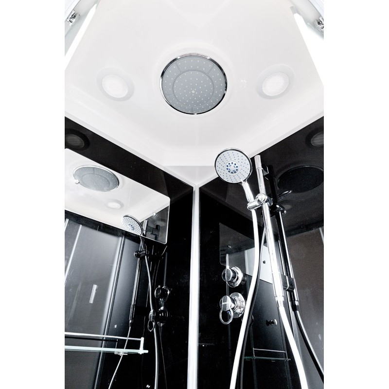 Душевая кабина DTO B 01 S Black (100x100)