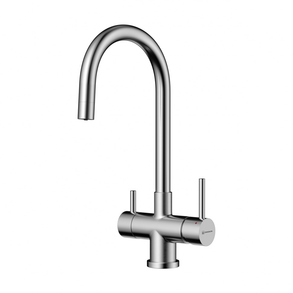 Смеситель для кухни Omoikiri Akita-BN нерж. сталь/нержавеющая сталь, 4994086