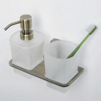 Держатель стакана и дозатора Wasserkraft Exter K-5289