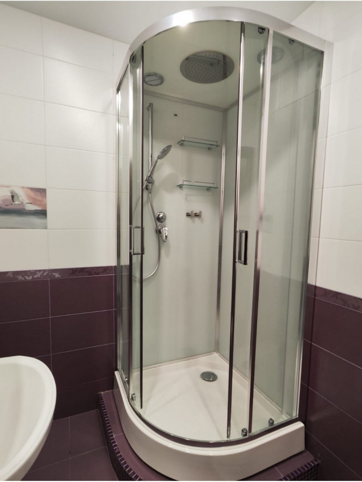 Душевая кабина Frank F412L Brilliant 120x80 см, 171009