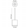 Щетка для унитаза Wasserkraft Vils K-6127