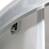 Душевая кабина DTO B 01 S Led Black (100x100)