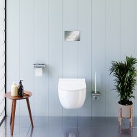 Унитаз подвесной Damixa Scandinavian Pure DX36C1701SC безободковый с сиденьем микролифт, белый