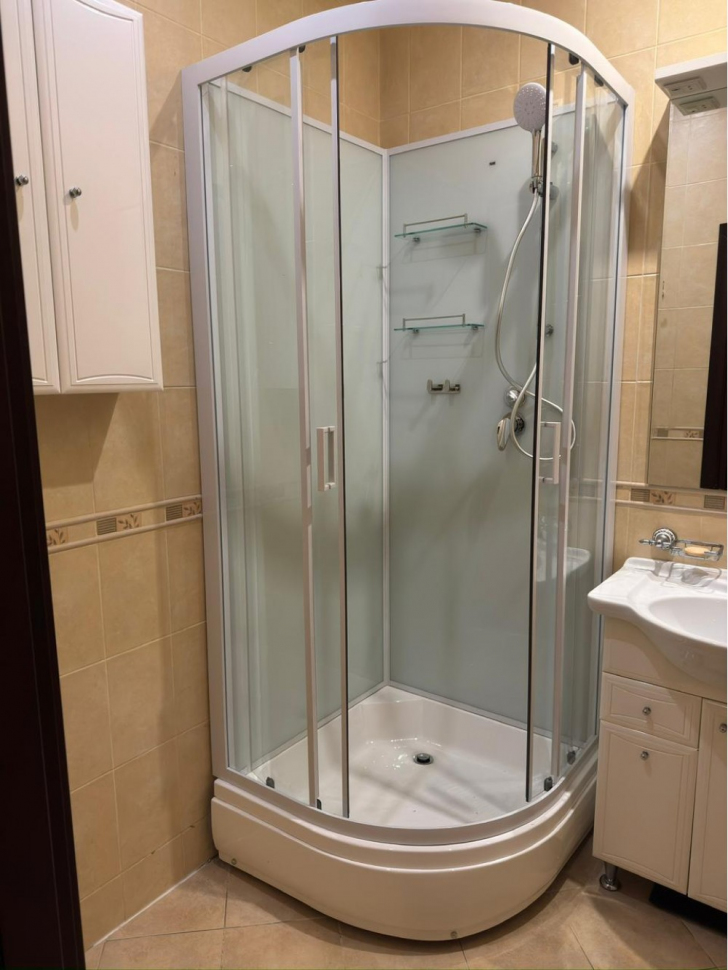 Душевая кабина Frank F409/1 White без крыши 90x90 см, 124009
