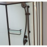 Душевая кабина Frank F409/1 М Black 90x90 без крыши, 20063