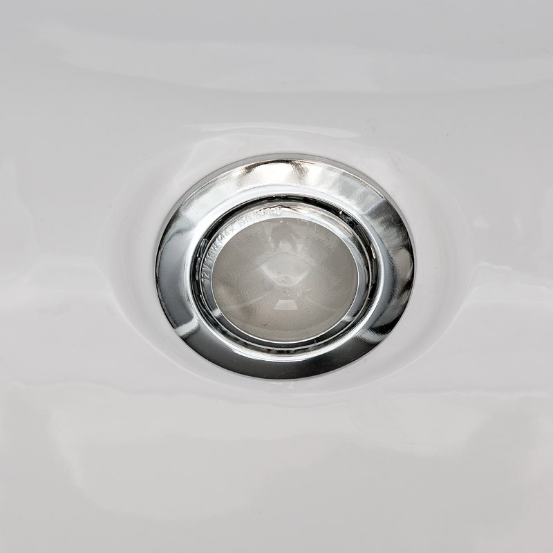 Душевая кабина DTO B 09 S Black с электрикой (90x90)