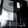 Душевая кабина DTO B 09 S Black с электрикой (90x90)