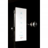 Душевая кабина DTO B 09 S Black с электрикой (90x90)