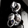 Душевая кабина DTO B 09 S Led Black (90x90)