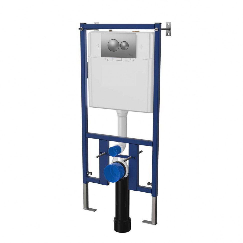 Инсталляция для подвесного унитаза Vincea VIS-450, 510*1000, цвет сине-белый