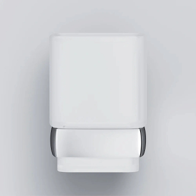 Стакан для зубных щеток настенный AM.PM Gem A9034300 стеклянный, хром