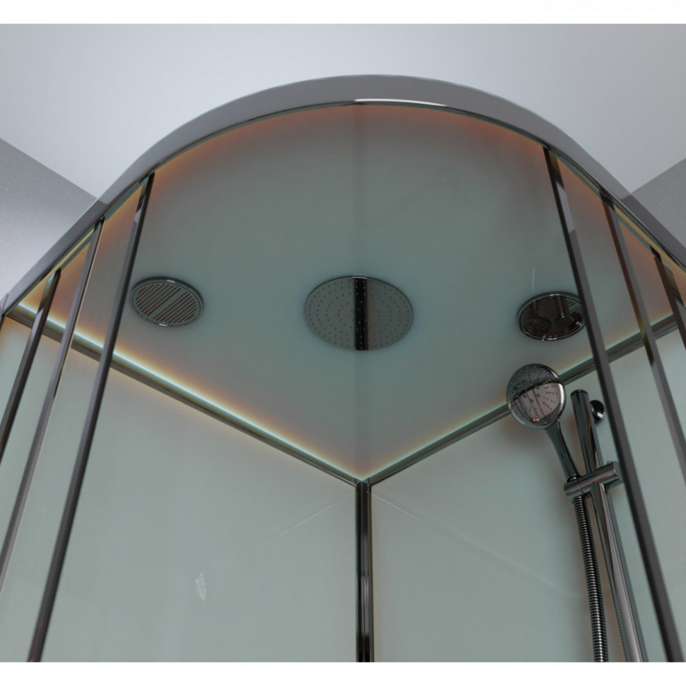 Душевая кабина Frank F409/1 М Brilliant 90x90 матовое стекло, 20094