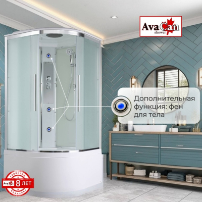 Душевая кабина AvaCan EM5090 90x90 см стандартная