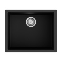 Кухонная мойка Omoikiri Yamakawa 55T-U/I-BL Tetogranit/черный, 4993428