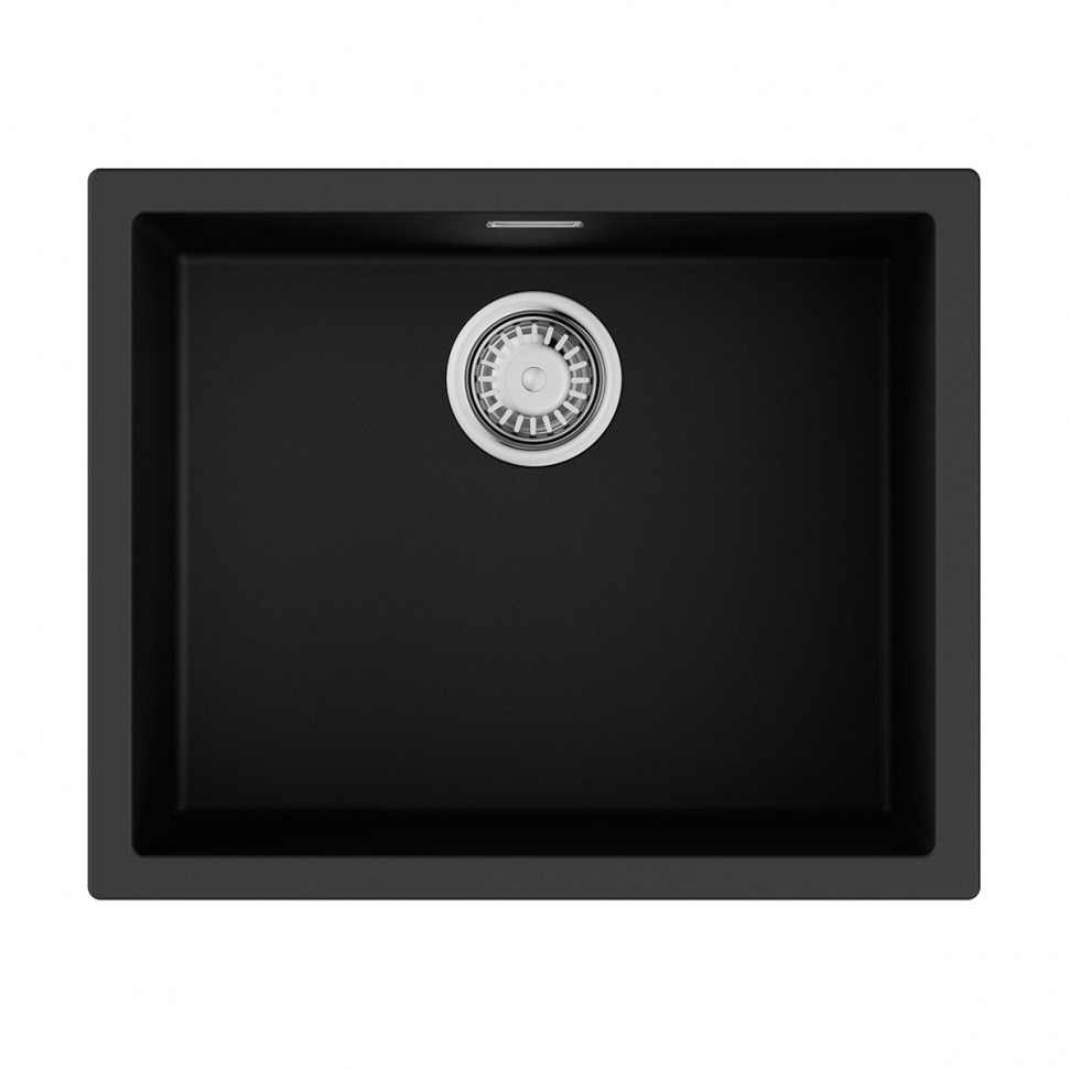 Кухонная мойка Omoikiri Yamakawa 55T-U/I-BL Tetogranit/черный, 4993428