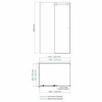 Обратная панель Wasserkraft Vils 56R07-RP90