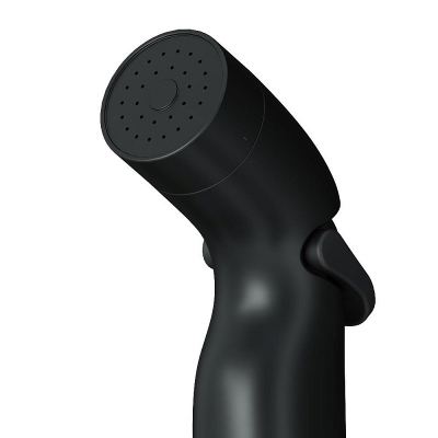 Гигиенический душ (лейка) АM.PM F0202022 со шлангом и держателем, черный матовый