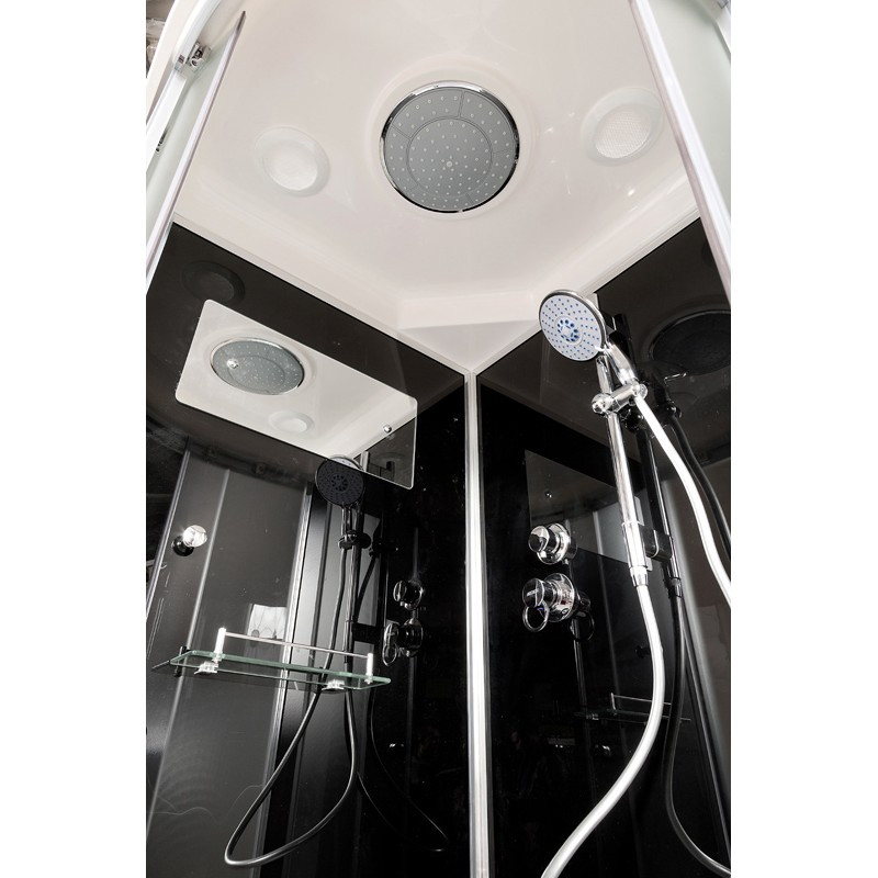 Душевая кабина DTO B 10 S Black (100x100)