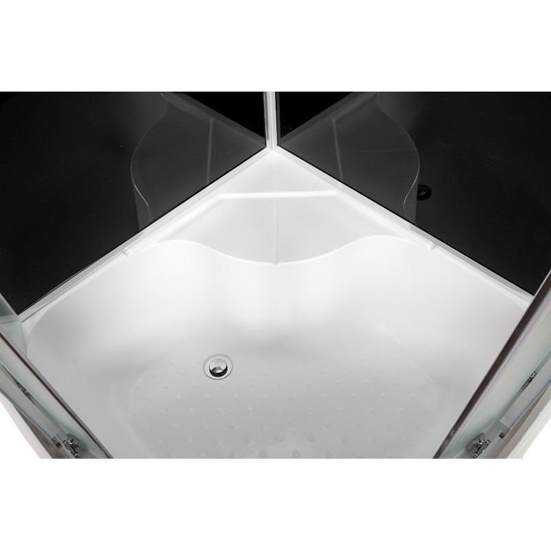 Душевая кабина DTO B 10 S Black (100x100)