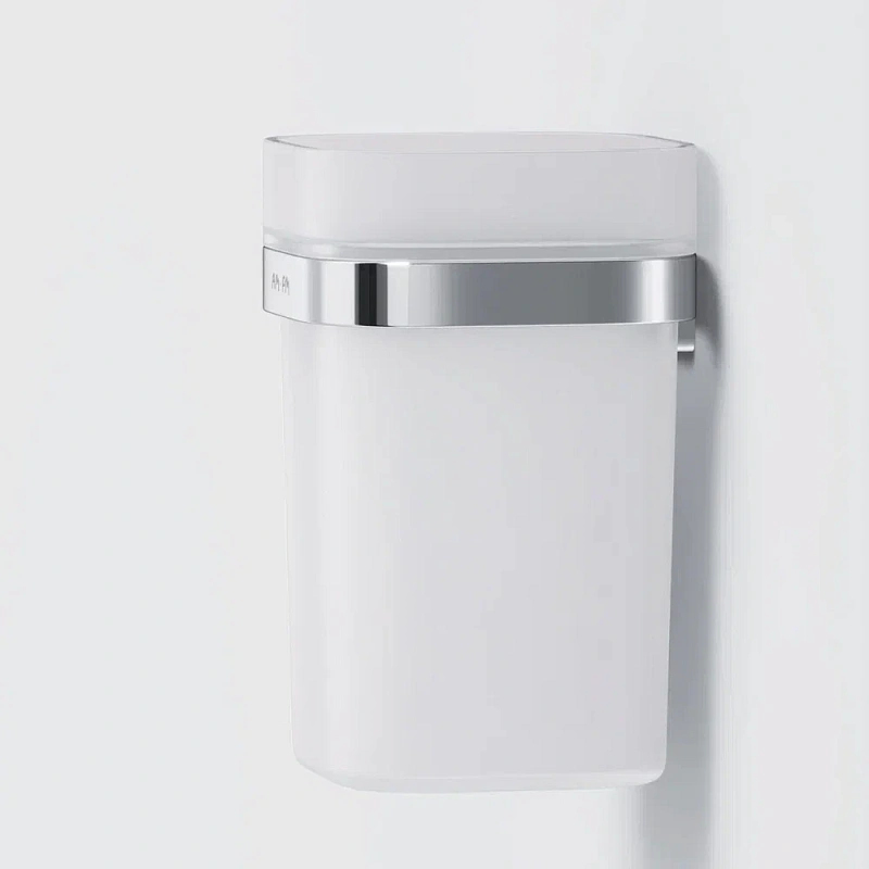 Стакан для зубных щеток настенный AM.PM Func A8F34300 стеклянный, хром