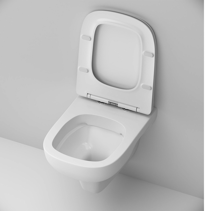 Унитаз подвесной AM.PM X-Joy S C85A1702SC безободковый с сиденьем микролифт, белый