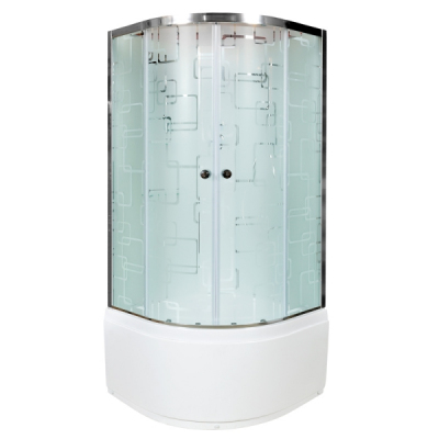 Душевая кабина AvaCan EM 5011 N с гидромассажем 110x110 см, EM5011NGM