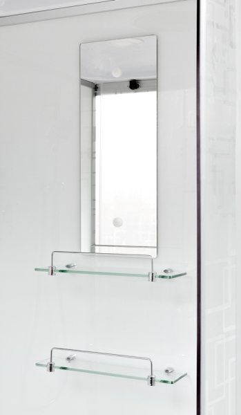 Душевая кабина AvaCan EM 5011 N с гидромассажем 110x110 см, EM5011NGM