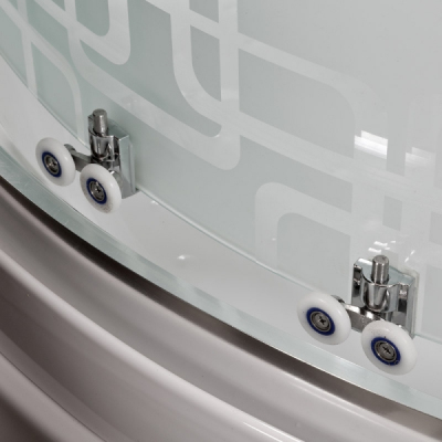 Душевая кабина AvaCan EM 5011 N с гидромассажем 110x110 см, EM5011NGM