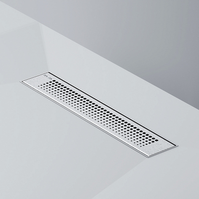 Душевой трап (лоток) 40 AM.PM PrimeFlow W02SC-P11-040-01SB комбинированный затвор со стальной матовой решеткой