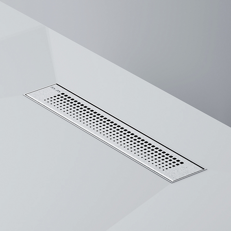 Душевой трап (лоток) 40 AM.PM PrimeFlow W02SC-P11-040-01SB комбинированный затвор со стальной матовой решеткой