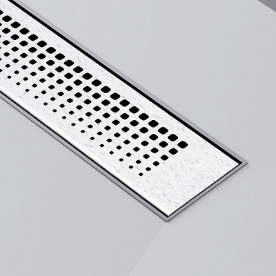 Душевой трап (лоток) 40 AM.PM PrimeFlow W02SC-P11-040-01SB комбинированный затвор со стальной матовой решеткой