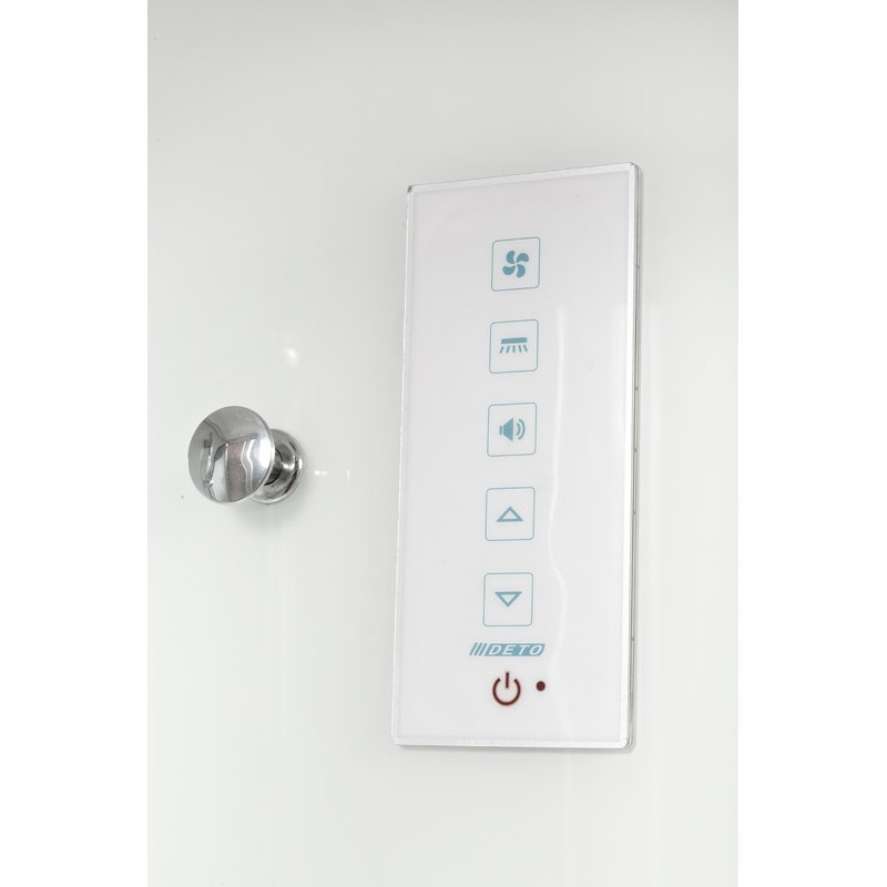 Душевая кабина DTO D 278 S Led (80x80)