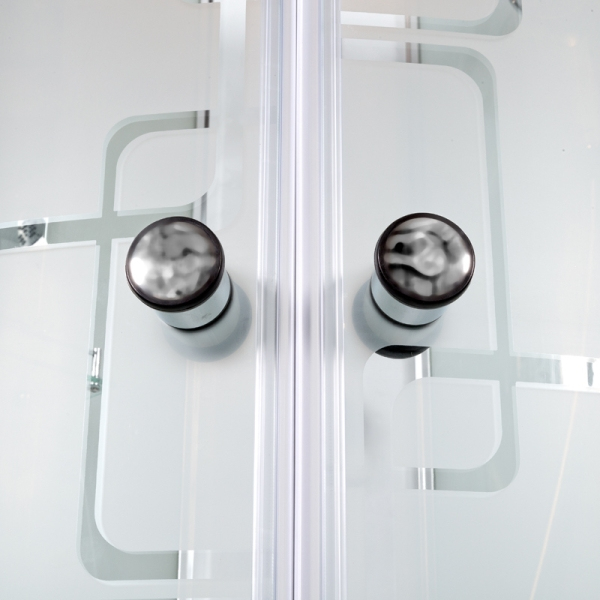 Душевая кабина AvaCan EM 5011 с гидромассажем 110x110 см, EM5011GM