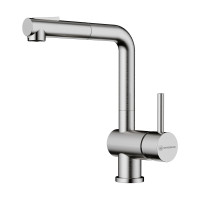 Смеситель для кухни Omoikiri Tanigawa-SB-BN латунь/нержавеющая сталь, 4994457