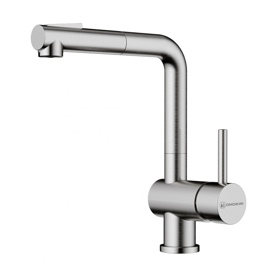 Смеситель для кухни Omoikiri Tanigawa-SB-BN латунь/нержавеющая сталь, 4994457