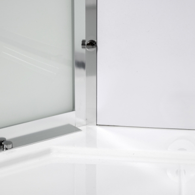 Душевая кабина AvaCan EM 5011 с гидромассажем и электрикой 110x110 см, EM5011GM+EL