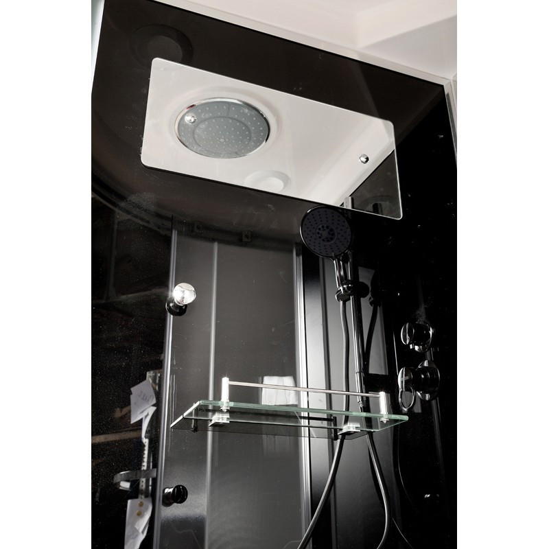 Душевая кабина DTO B 90 S Black (90x90)