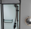 Душевая кабина Frank F412R Black без крыши 120x80 см, 214015