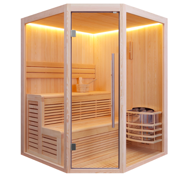 Финская сауна Frank F823 130х130x210 см кедр, 8156