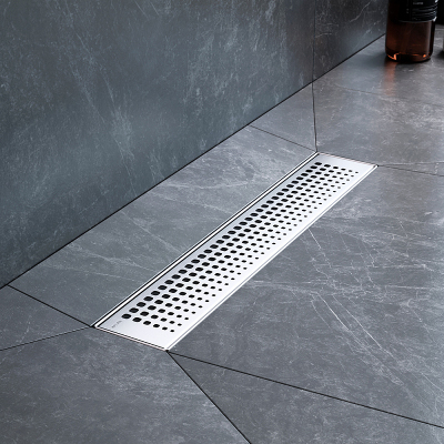 Душевой трап (лоток) 40 AM.PM MasterFlow W01SC-P11-040-01SB комбинированный затвор со стальной матовой решеткой