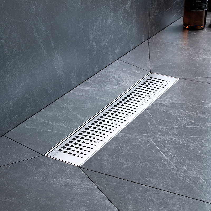 Душевой трап (лоток) 40 AM.PM MasterFlow W01SC-P11-040-01SB комбинированный затвор со стальной матовой решеткой