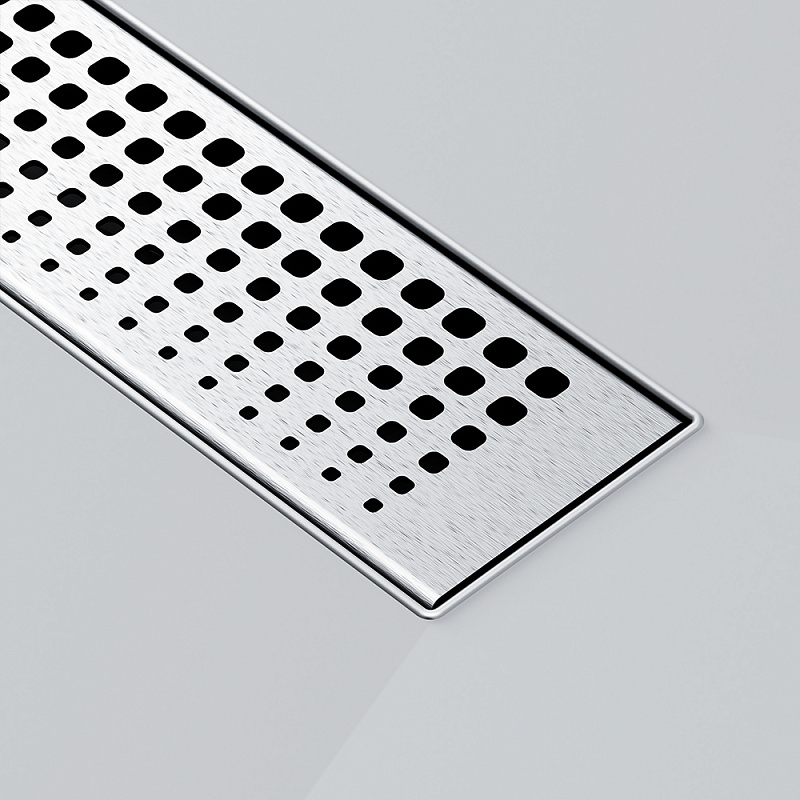 Душевой трап (лоток) 40 AM.PM MasterFlow W01SC-P11-040-01SB комбинированный затвор со стальной матовой решеткой