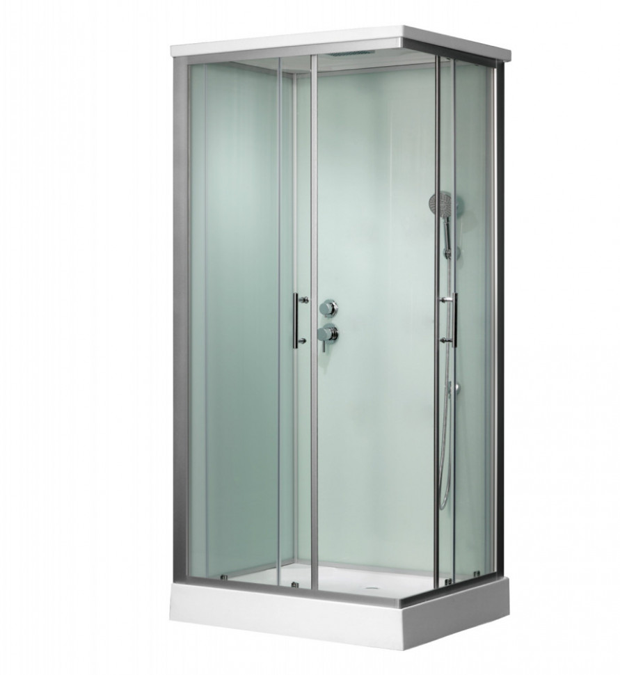 Душевая кабина Frank F-1000 L/R 100x80 см универсальная, 2015339