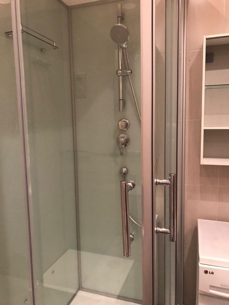 Душевая кабина Frank F-1000 L/R 100x80 см универсальная, 2015339