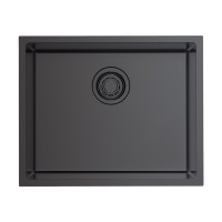 Кухонная мойка Omoikiri Tadzava 54-U/I Ultra-GM нерж. сталь/вороненая сталь, 4993267